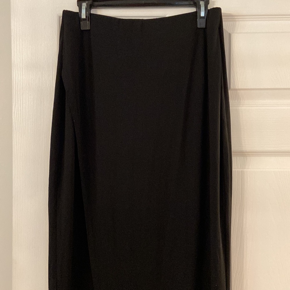 White House Black Market Maxi Skirt size S length 38” waist 28” with elastic - Picture 2 of 15